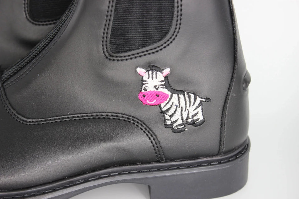 TuffRider Children's Starter Zebra Paddock Boots, view 14