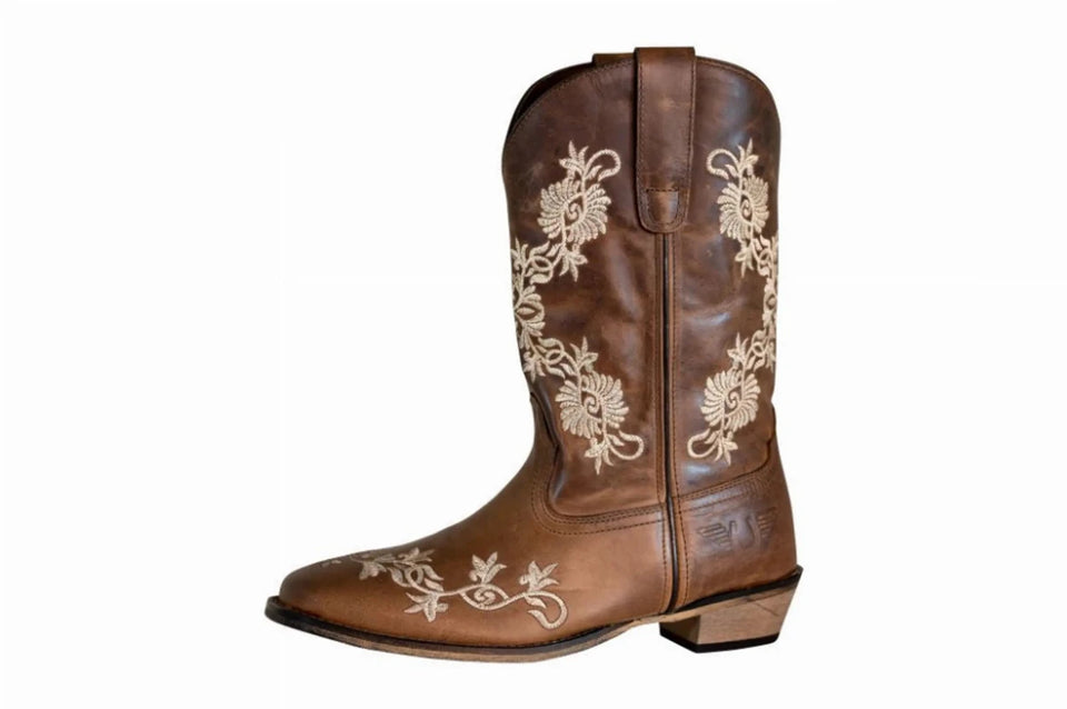 TuffRider Ladies Mormon Square Toe Western Boot, view 13