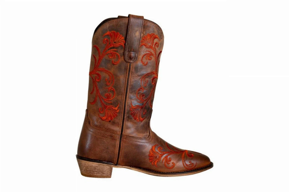 TuffRider Ladies Signa Square Toe Western Boot, view 15