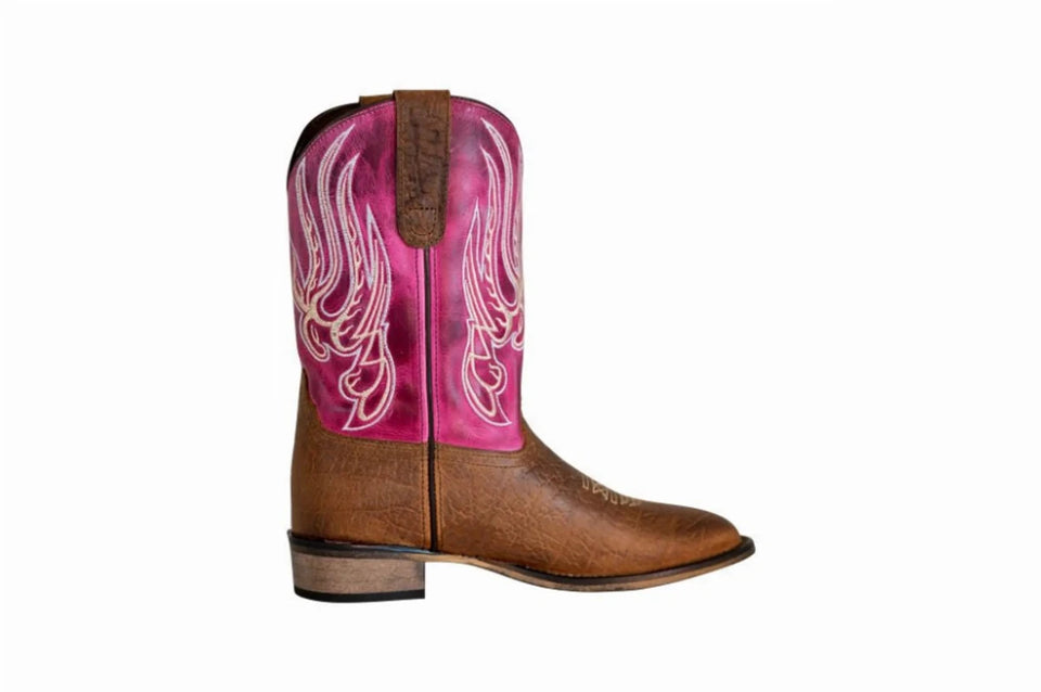 TuffRider Children's Arches Square Toe Western Boot, view 13