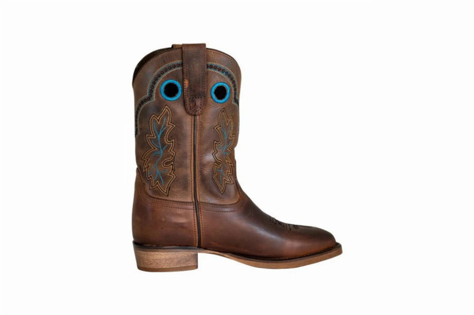 TuffRider Youth Rocky Mountain Square Toe Western Boots, view 9