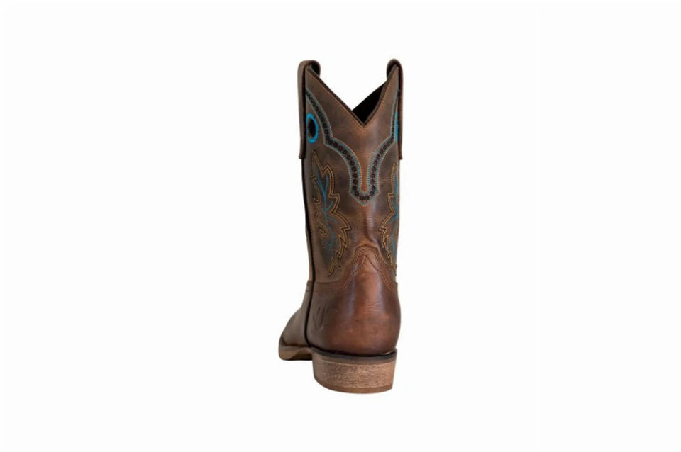 TuffRider Youth Rocky Mountain Square Toe Western Boots, view 10