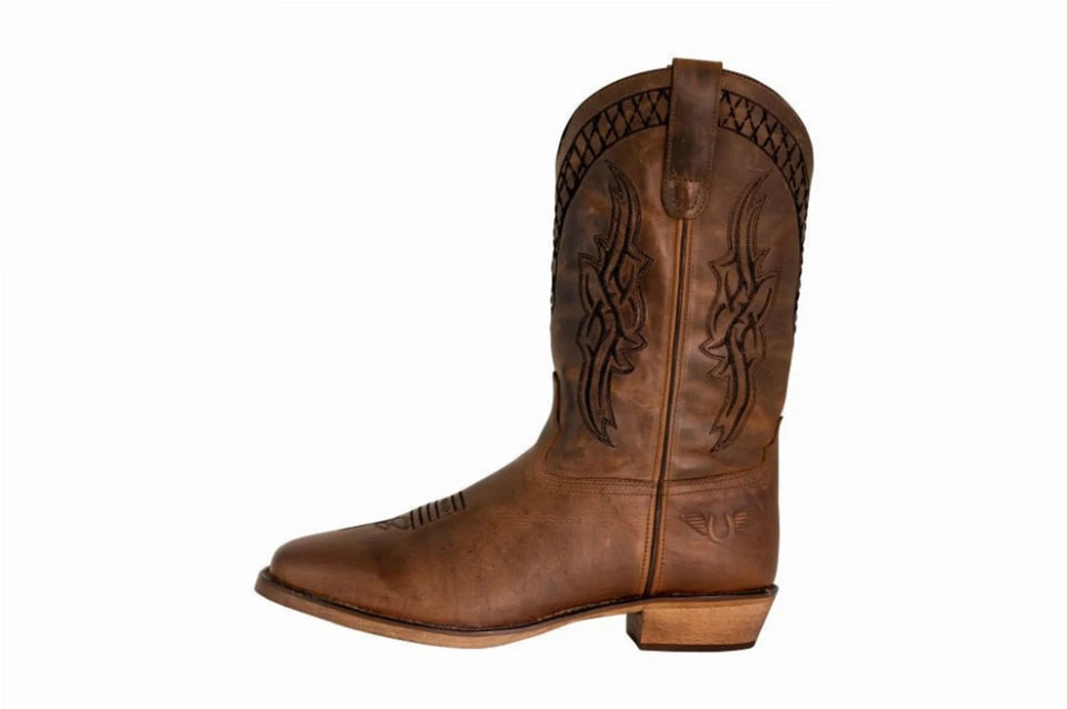 TuffRider Men's Grand Canyon Wide Square Toe Western Boot, view 17