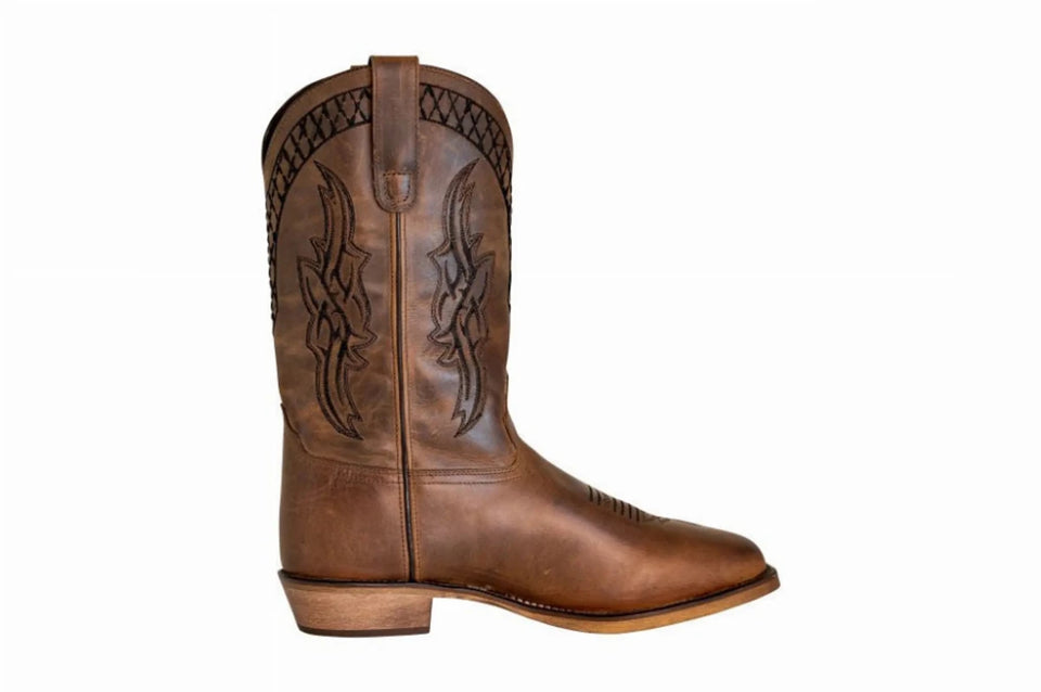 TuffRider Men's Grand Canyon Wide Square Toe Western Boot, view 18
