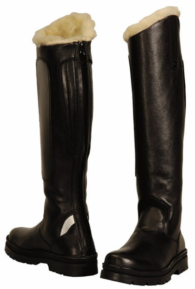 Women's Winter Riding Boots - TuffRider Tundra Fleece Lined Tall Boots, 8/Slim