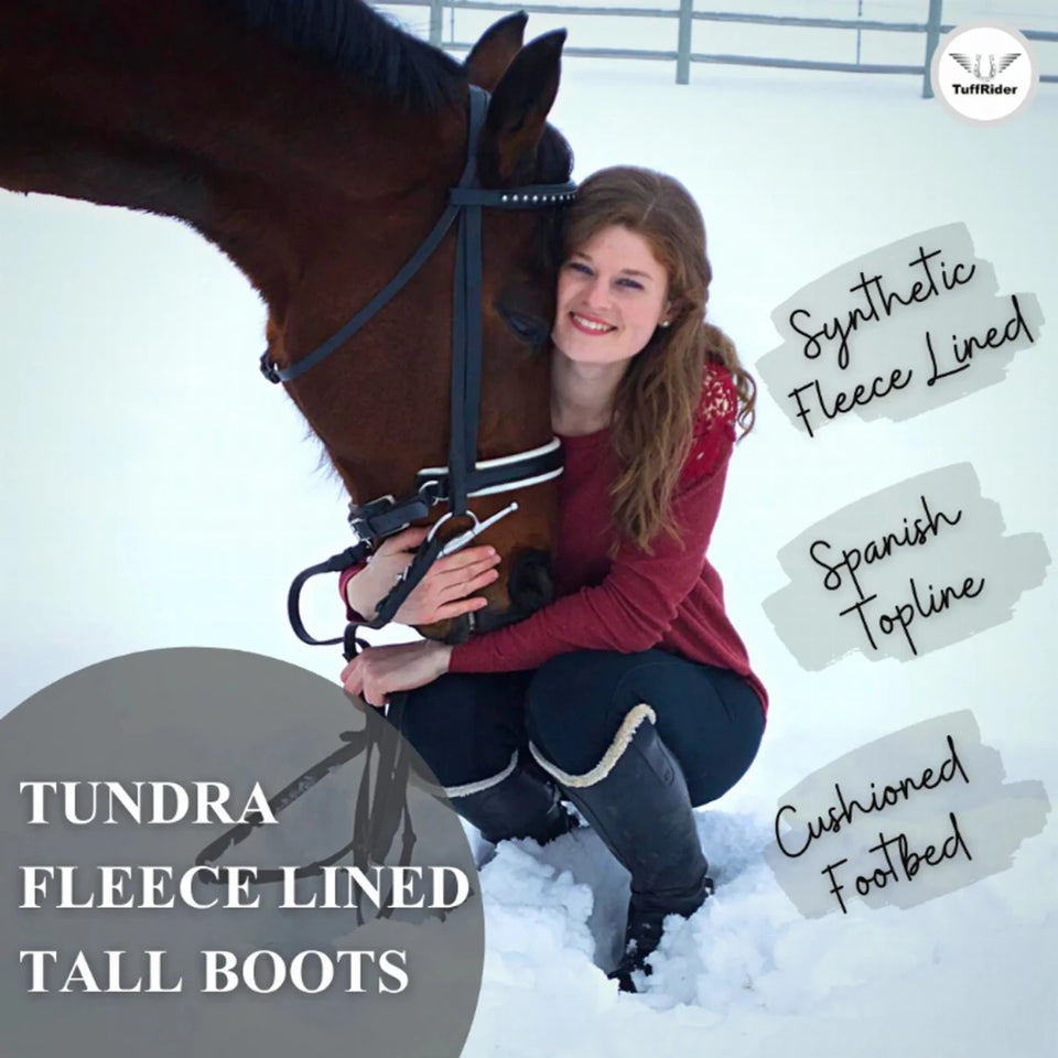 Women's Winter Riding Boots - TuffRider Tundra Fleece Lined Tall Boots, view 36