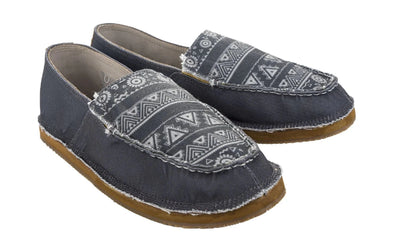 TuffRider Women's Slip-On Canvas Graphix Shoes, Geo/10