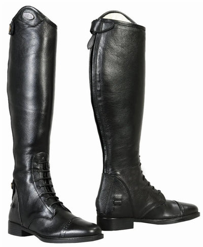Women's Leather Field Boots - TuffRider Belmont Premium Riding Boots, 6/Regular