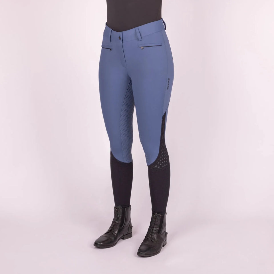 Euro-Star Riding Breeches ESAirflow FullGrip-Dark Berry, 38 in, view 4