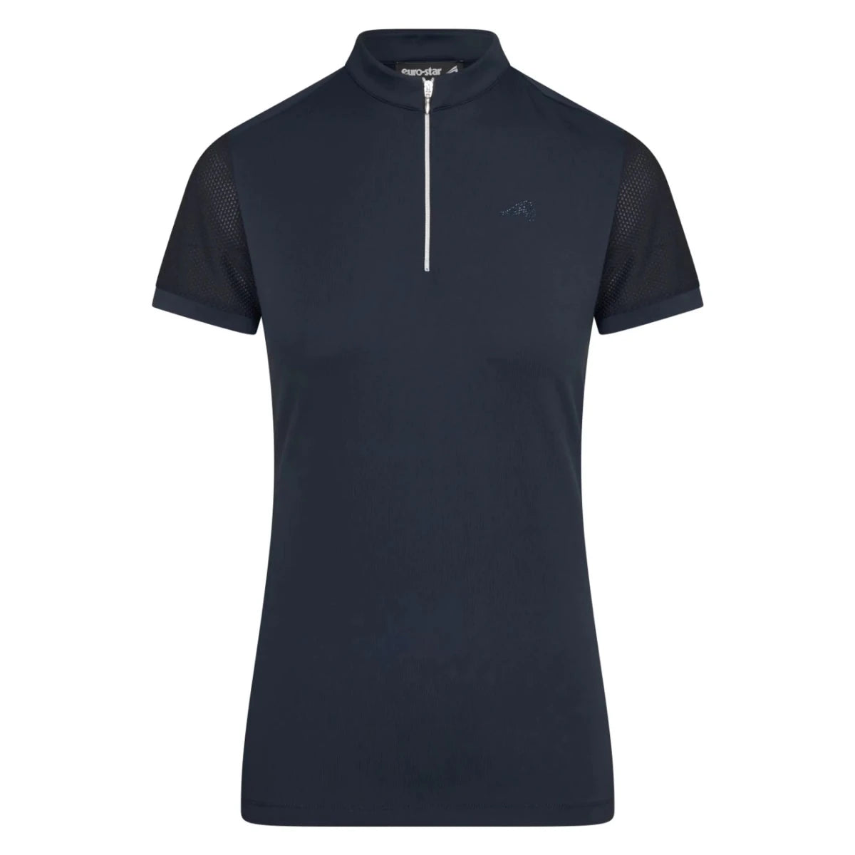 Euro-Star ES Valentina Half-Zip Top-Navy-2XL, view 5