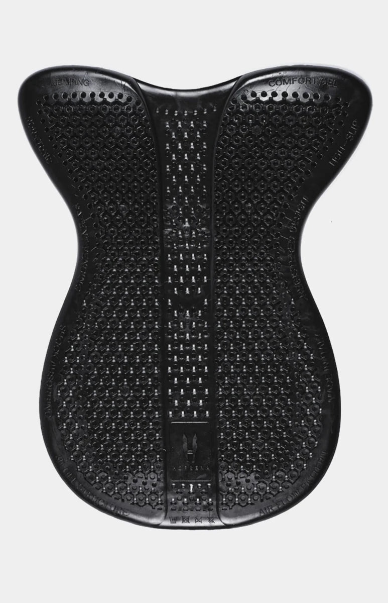 Horsena Front Balance Gel Pad (23-8 mm) with Rolled Edge, Black/ONE SIZE