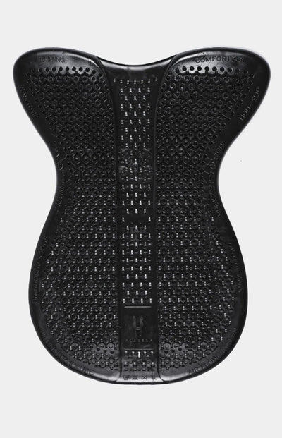 Horsena Front Balance Gel Pad (23-8 mm) with Rolled Edge, Black/ONE SIZE