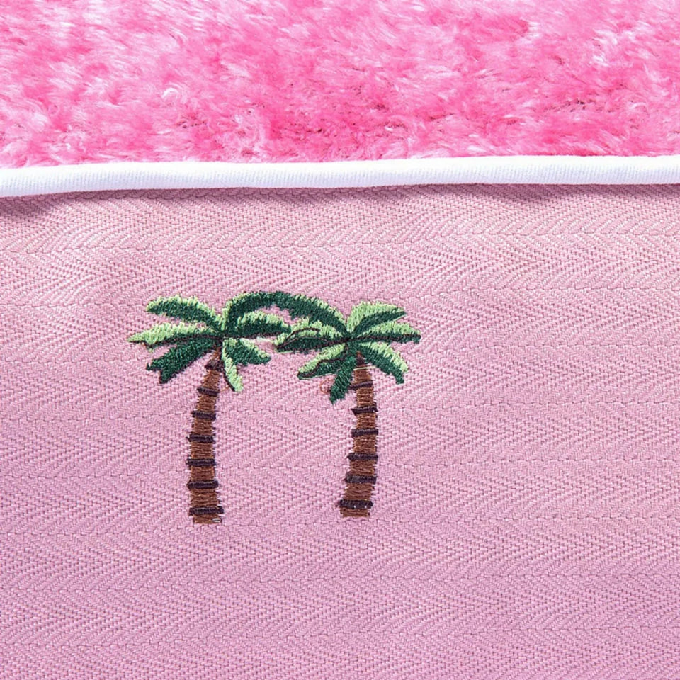 Halo Palm Trees Rectangular Dog Bed, view 7