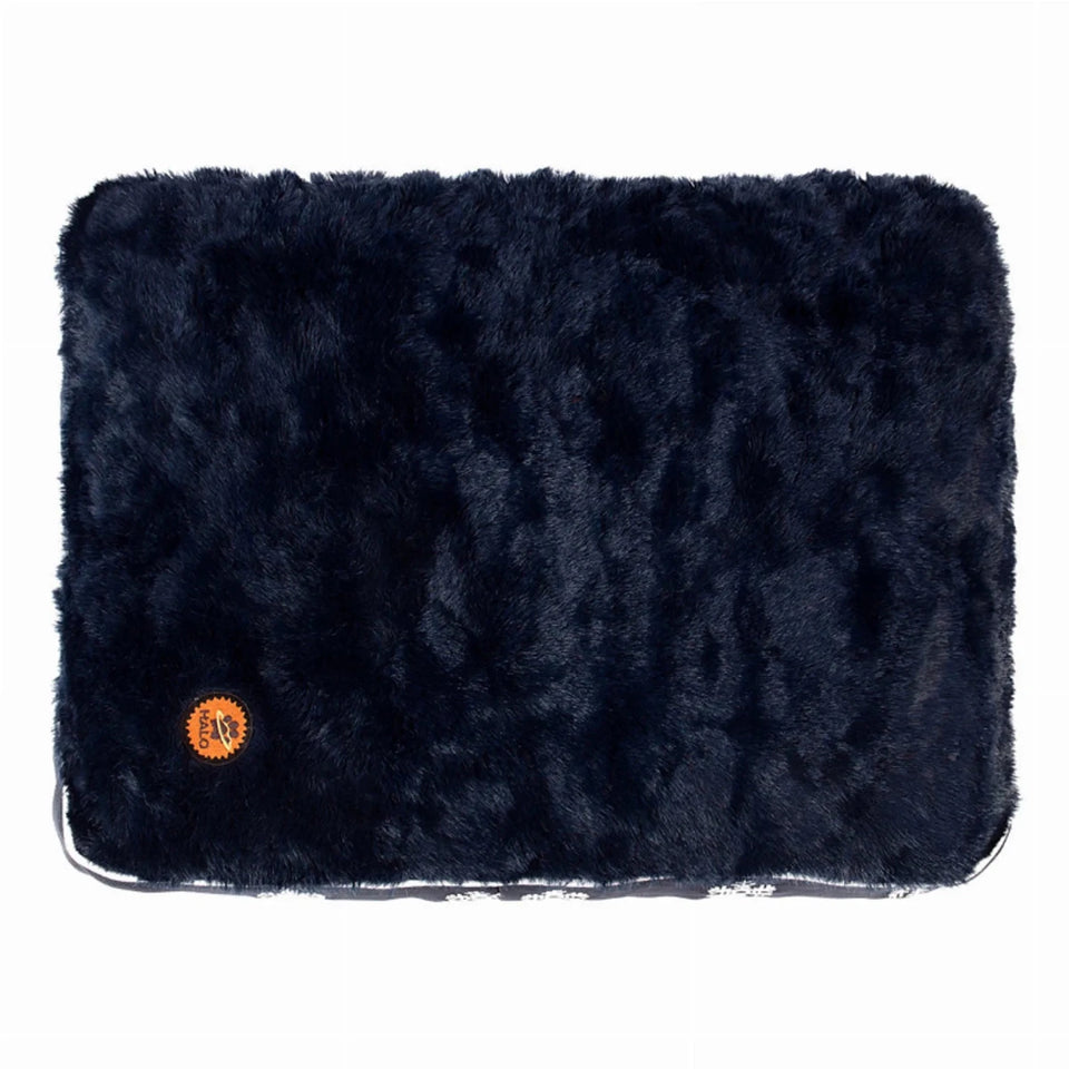Halo Snowflakes Rectangular Dog Bed, view 6