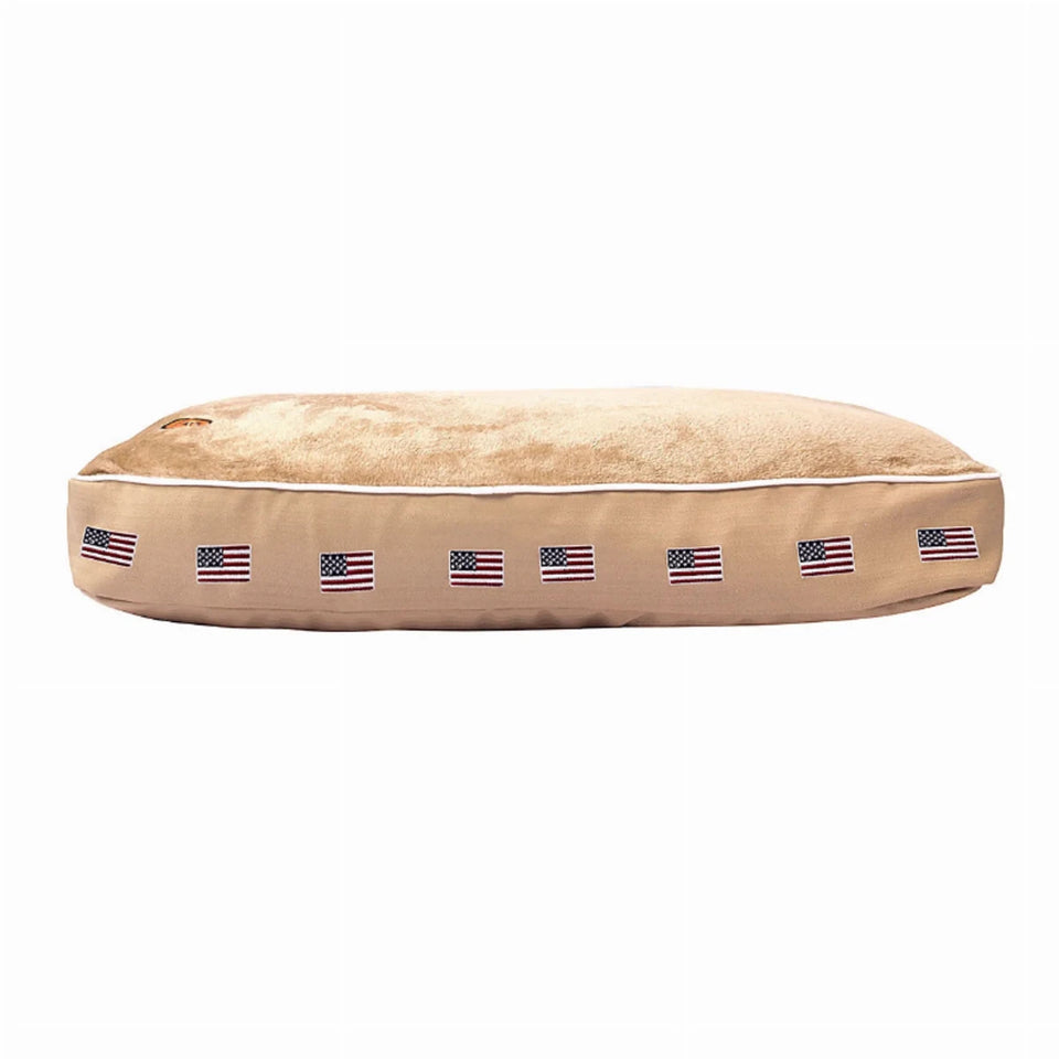 Halo American Flag Rectangular Dog Bed, view 4