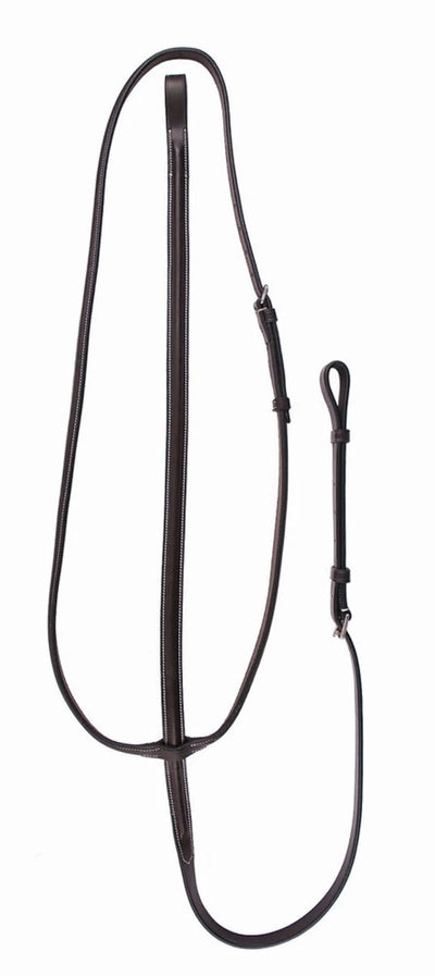 Henri de Rivel Plain Raised Standing Martingale, Havana/COB