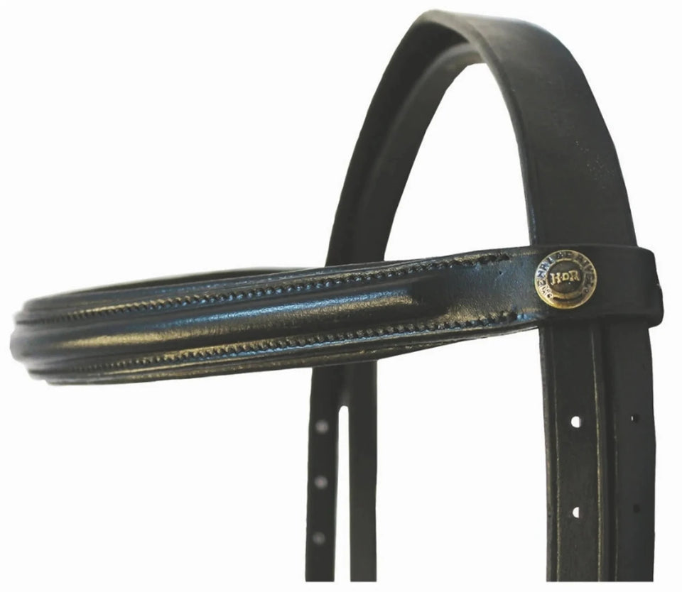 Dressage Bridle - Henri de Rivel Pro Padded Dressage Bridle with Web, view 9