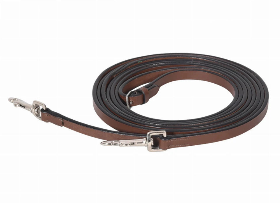 Henri de Rivel Advantage Breastplate Draw Reins, Australian nut/STANDARD, view 2