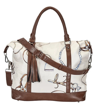 AWST Int'l "Lila" Bridles 'n Things Travel Bag with Tassel, 1