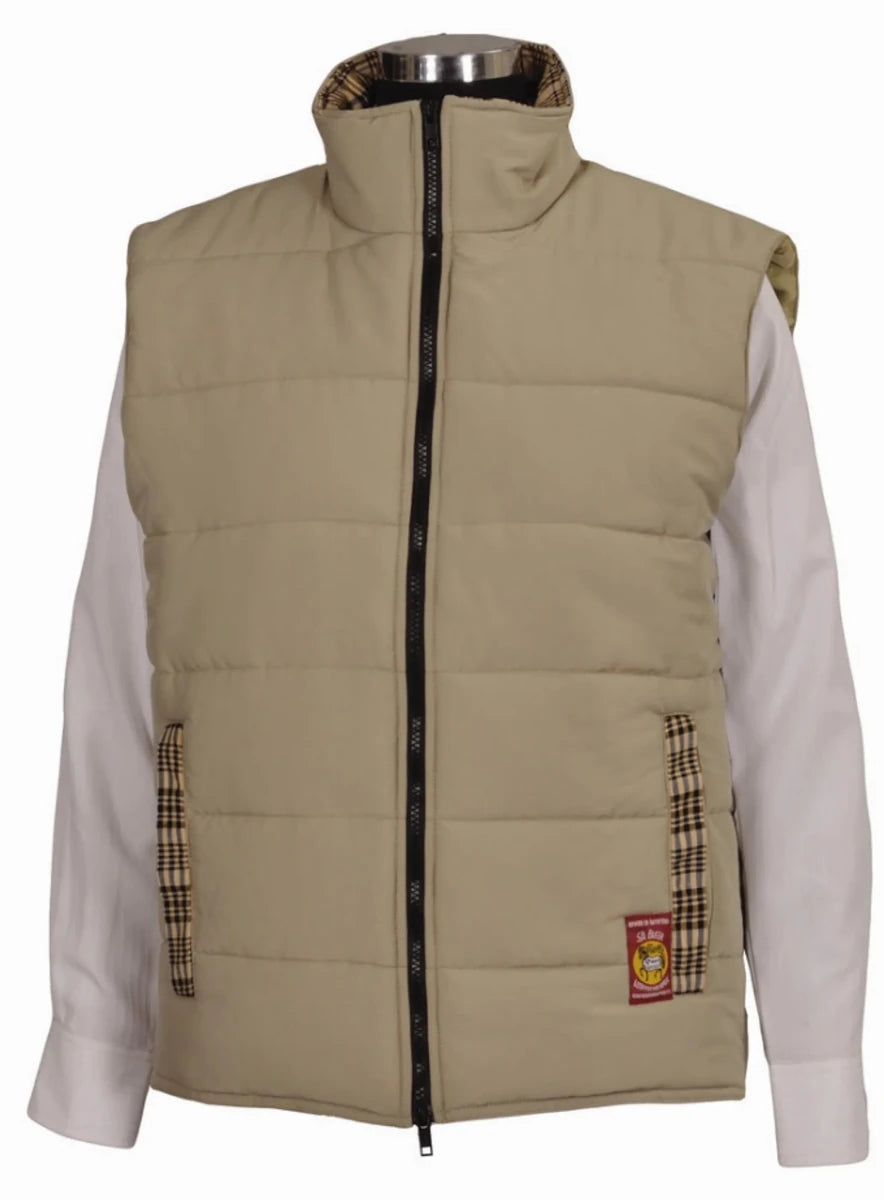 Women's Quilted Equestrian Vest, 5/A Baker, view 17