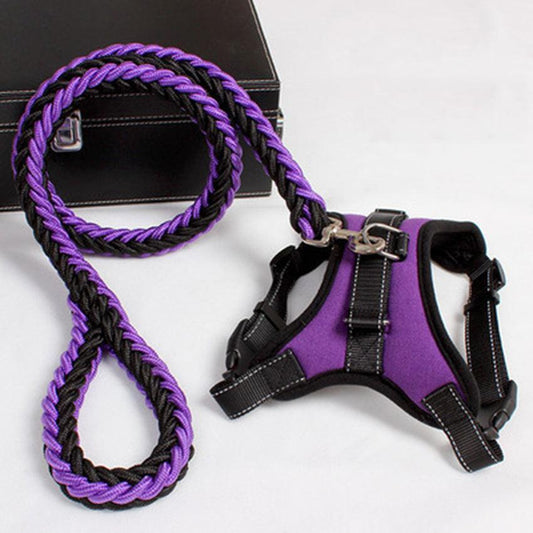 Dog Hugs Cat Ultimate Comfort No-Pull Dog Harness - Breathable Mesh Saddle Design for All Breeds