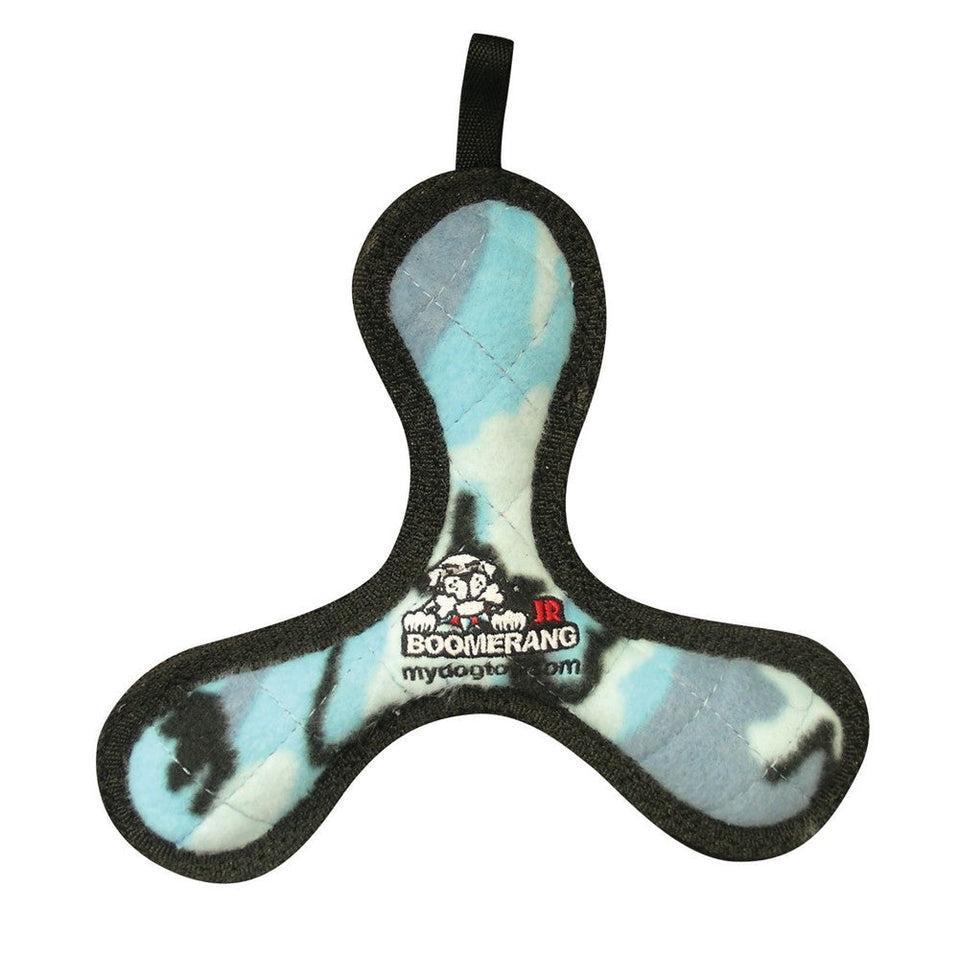 Tuffy Junior Bowmerang Dog Toy Boomerang 8 In