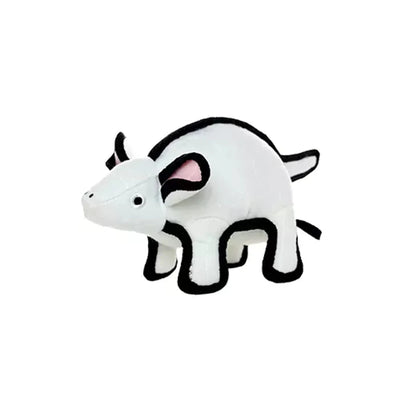 Tuffy Barnyard Mouse White - Pets Perfect
