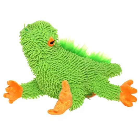 Mighty Microfiber Lizard Dog Toy - Ultra-Durable Squeaky Plush - Floats - Machine Washable