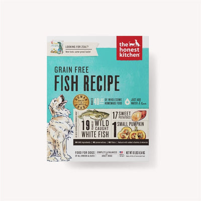 The Honest Kitchen Zeal Grain-Free Fish Dehydrated Dog Food 10 lb
