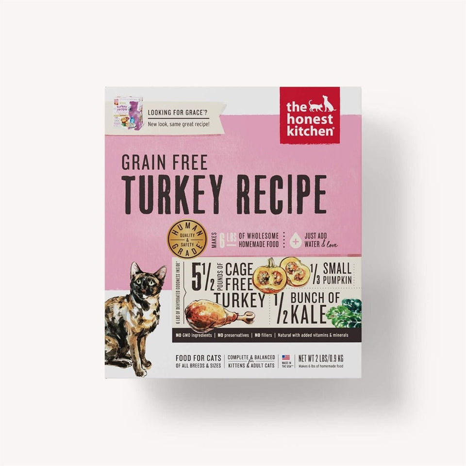 The Honest Kitchen Grace Dehydrated Cat Food - Turkey and Eggs, 2 lb