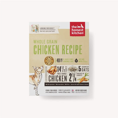 The Honest Kitchen Revel Whole Grain Chicken Dehydrated Dog Food 10 lb