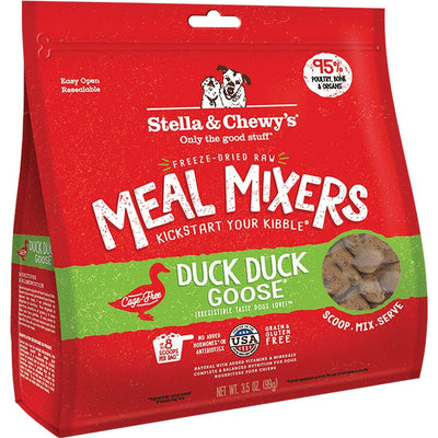 Stella & Chewy's Dog Freeze-Dried Mixer Duck Goose 18 oz