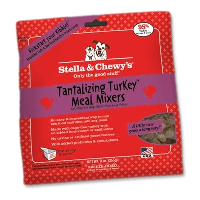 Stella & Chewy's Freeze-Dried Dog Food Mixers Turkey, 8 oz