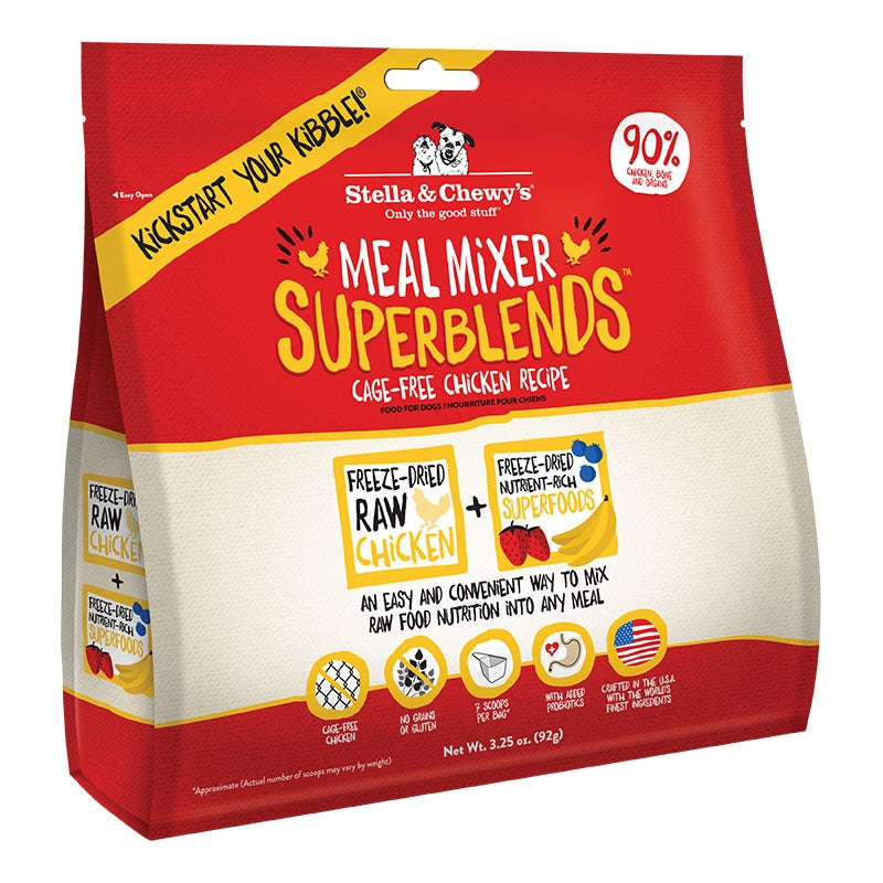 Stella & Chewy's Dog Freeze-Dried Superblends Mixer Chicken 3.25 oz