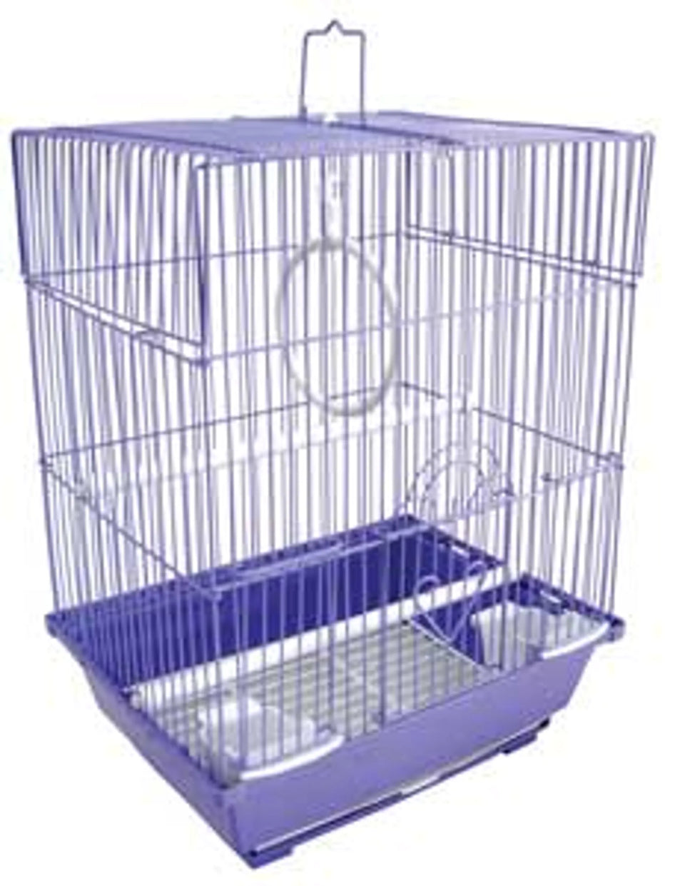 YML Flat Top Parakeet Cage, White/13.3" X 10.8" X 16.5", view 2