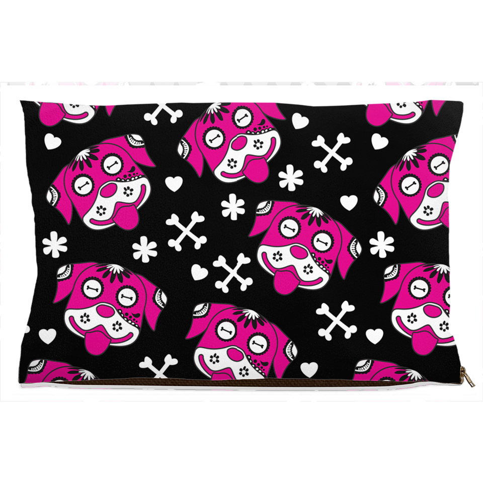 Day of the Dog Pink Dog Bed, Fleece/40x50 inch, view 6