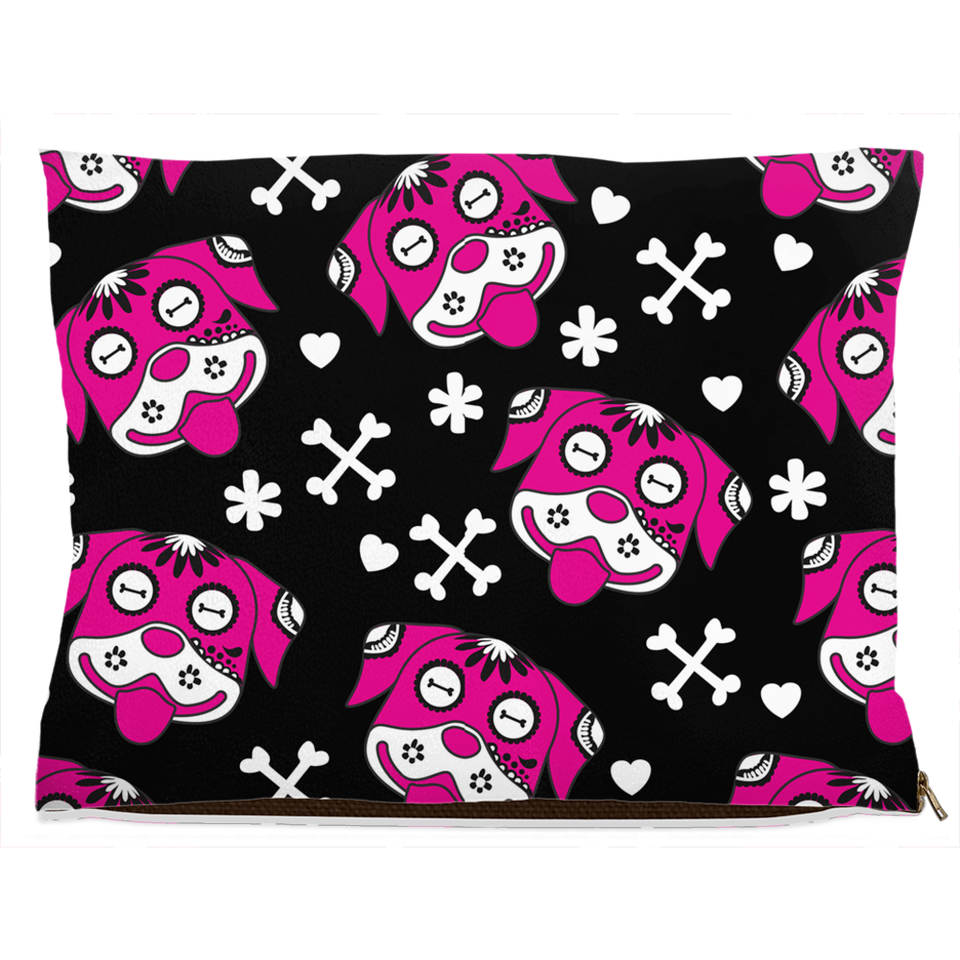 Day of the Dog Pink Dog Bed, Fleece/18x28 inch, view 2