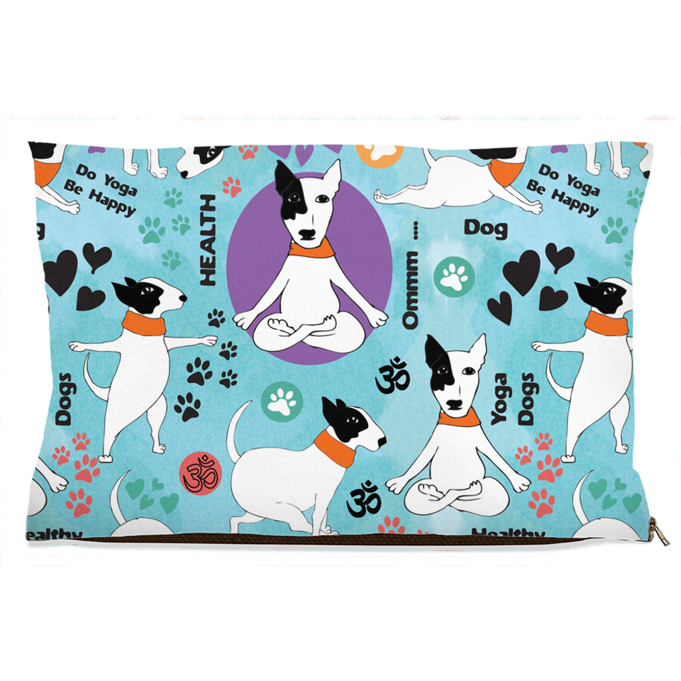Yoga Dog Dog Bed, Fleece/18x28 inch, view 2