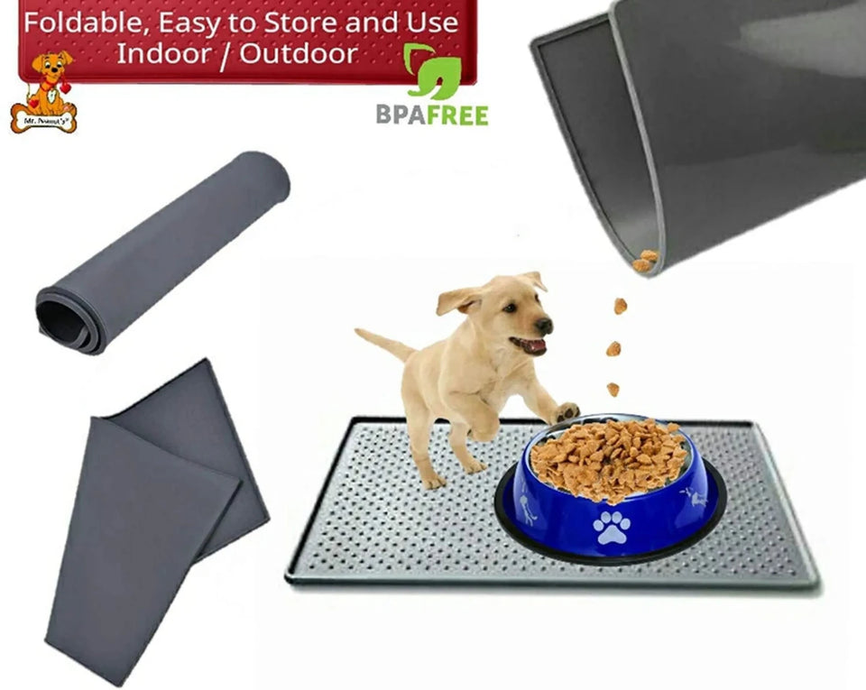 Silicone Pet Dog Food Mat by Mr. Peanut's, view 7