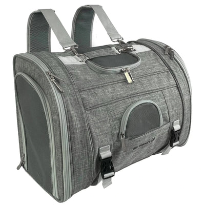 Mr. Peanut's Monterey Series Convertible Backpack Airline Capable Pet, 17 IN L X 10 IN W X 11 IN H/1