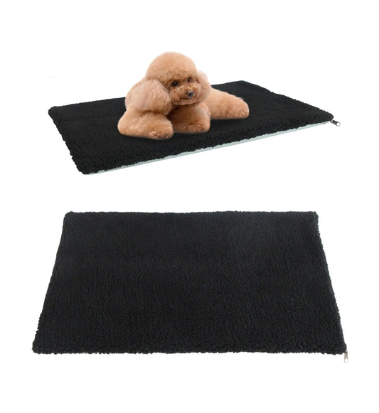 Portable Pet Crate Faux Fleece Pad - Pets Perfect