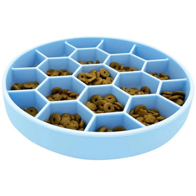 Mr. Peanut's Silicone Slow-Feeder Dog Bowl, SMALL/1