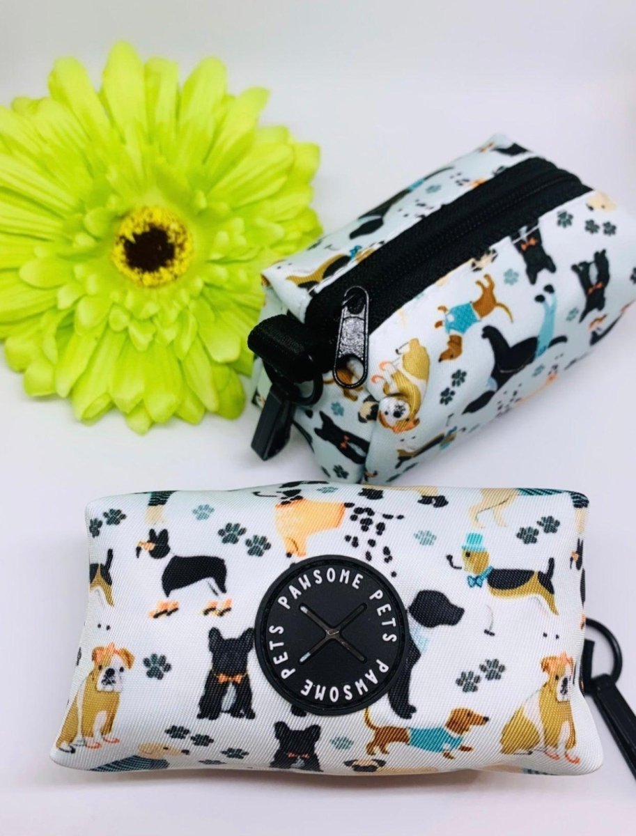 Dog Waste Bag Holder, Dapper Doggy, view 2