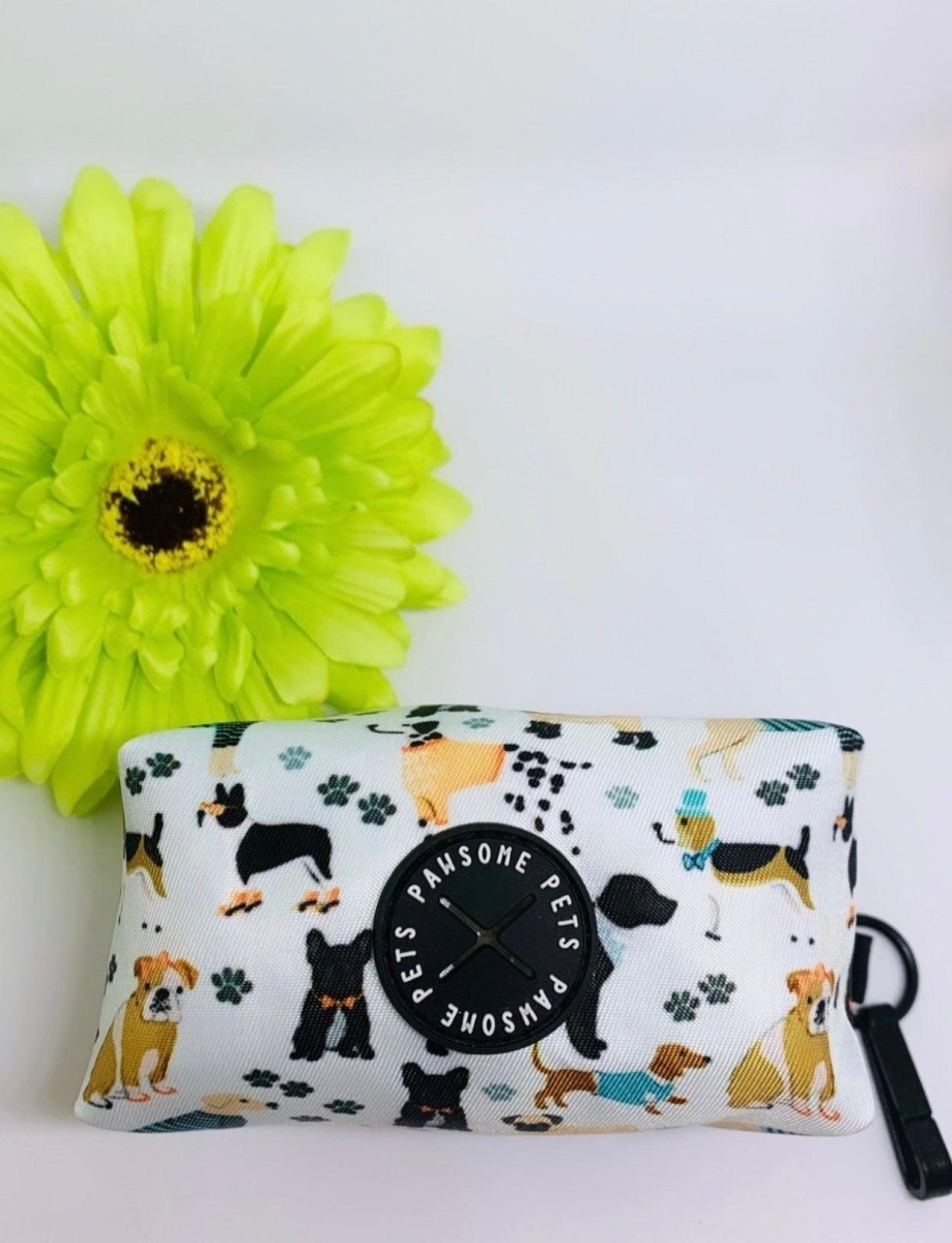 Dog Waste Bag Holder, Dapper Doggy, view 4