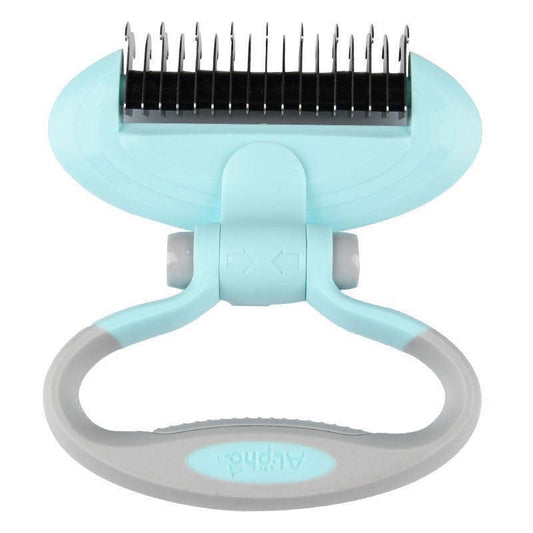 Rotatable Multi-Angle Grooming Comb - Tangle-Free Detangling Tool for Dogs