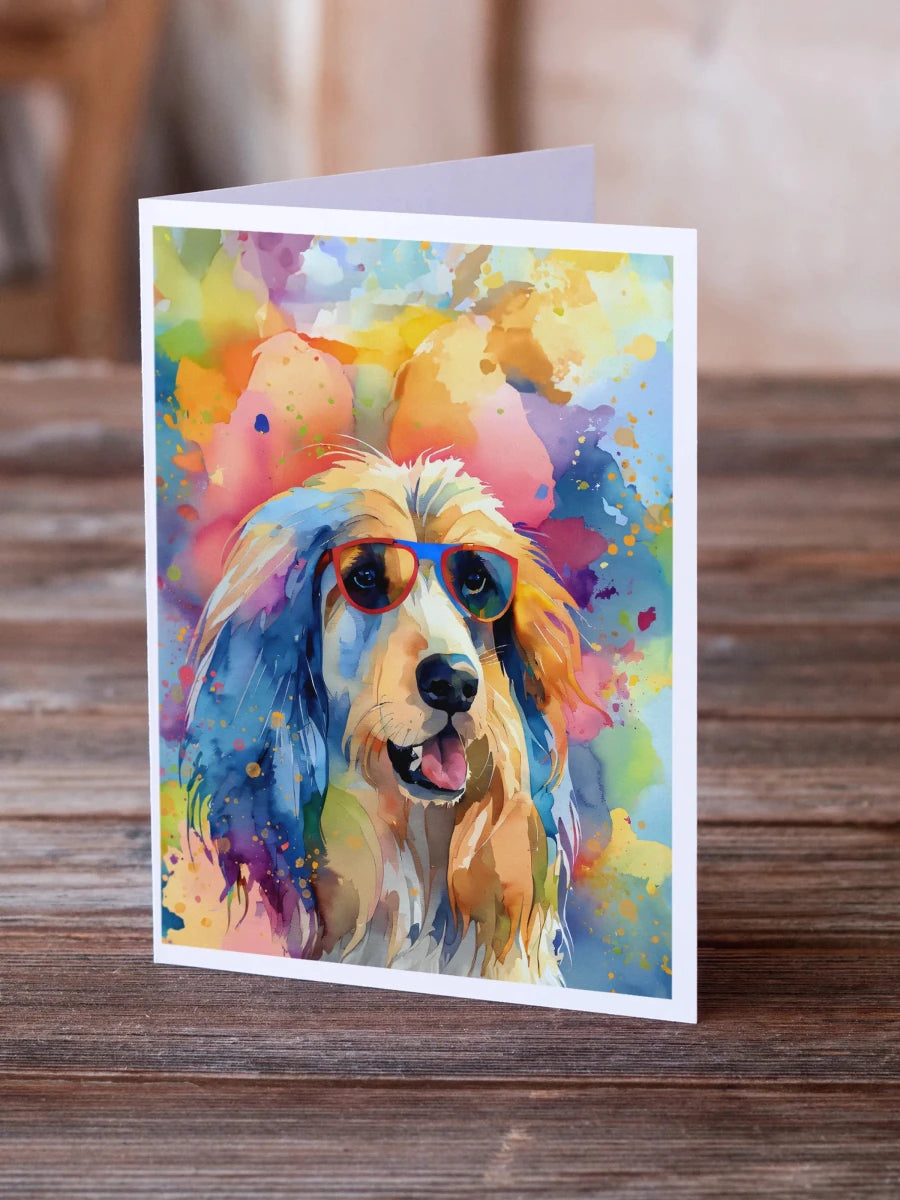 Hippie Dawg Greeting Cards - 5 x 7, view 103