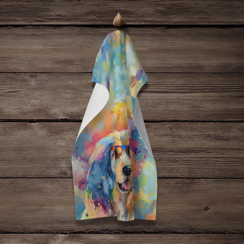 Hippie Dawg Kitchen Towel - 25HX15W, view 105