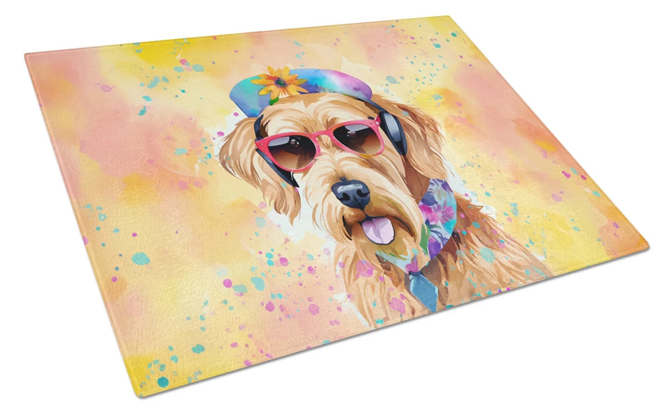 Hippie Dawg Glass Cutting Board - Large, Akita 2450, view 3