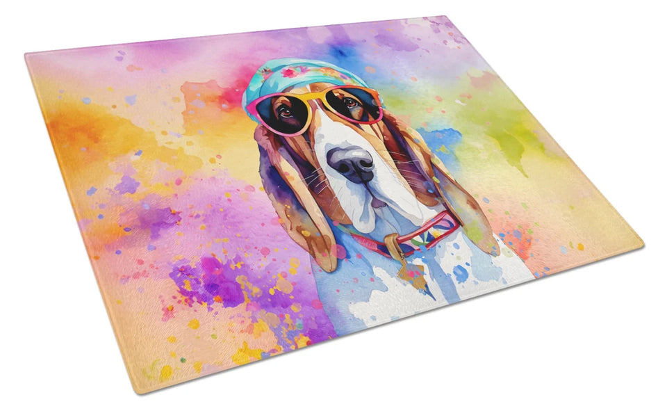 Hippie Dawg Glass Cutting Board - Large, Beagle 2455, view 8