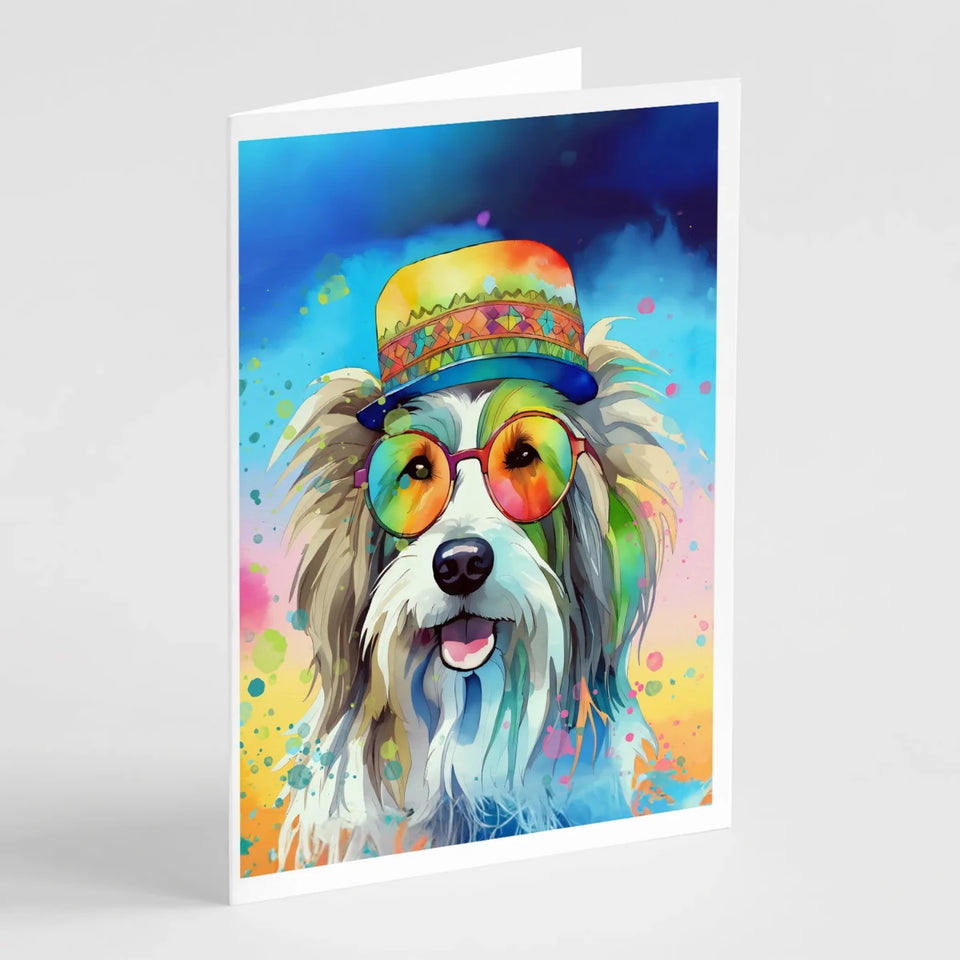 Hippie Dawg Greeting Cards - 5 x 7, Bernese mountain dog 2458, view 11